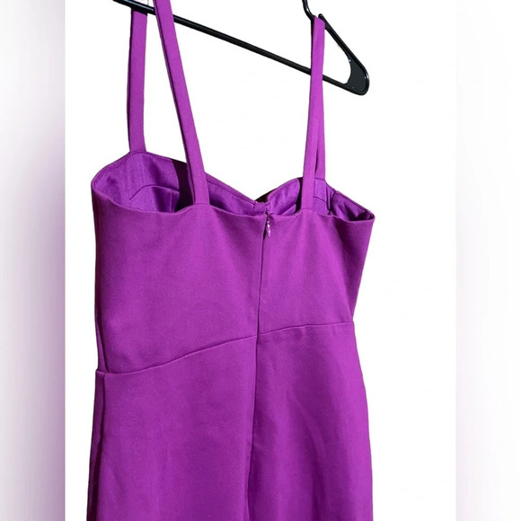 NWT Lulus Soiree Style Purple Sleeveless Bustier Bodycon Midi Dress Size‎ Medium - Picture 7 of 10